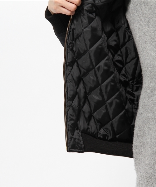 LOUNGEDRESS(ラウンジドレス)の「カモフラジャガードブルゾン(ブルゾン・レディース・カーキ/ネイビー・フリ-)」の10枚目の写真