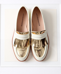 alfredoBANNISTER | キルトローファー(ローファー)