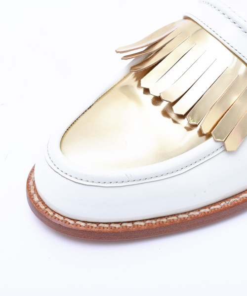 alfredoBANNISTER（アルフレッドバニスター）の「キルトローファー（ローファー・メンズ・ブラック/ワイン/ホワイト・42/44/41/39/40/43）」の5枚目の写真