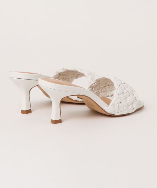 CARRANO（カラーノ）の「【CARRANO】イントレチャートミュールサンダル(622019)（サンダル・レディース・ホワイト/ブラック/グリーン・37/38/35/36）」の4枚目の写真