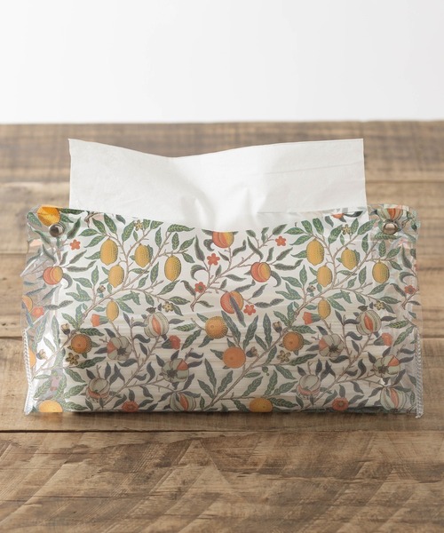 Jubilee（ジュビリー）の「PVCクリアティッシュケース ウィリアムモリス柄（インテリア雑貨・レディース・その他1/その他2/その他3/その他6/その他4/その他7/その他8/その他5・25cm）」の2枚目の写真