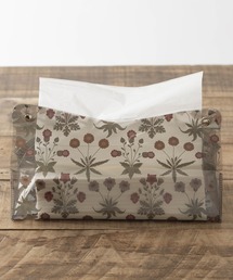 Jubilee（ジュビリー）の「PVCクリアティッシュケース ウィリアムモリス柄（インテリア雑貨）」