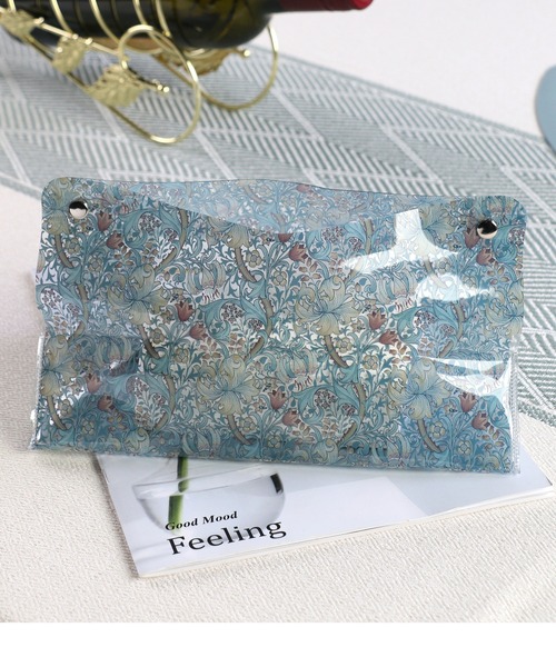 Jubilee（ジュビリー）の「PVCクリアティッシュケース ウィリアムモリス柄（インテリア雑貨・レディース・その他1/その他2/その他3/その他6/その他4/その他7/その他8/その他5・25cm）」の17枚目の写真