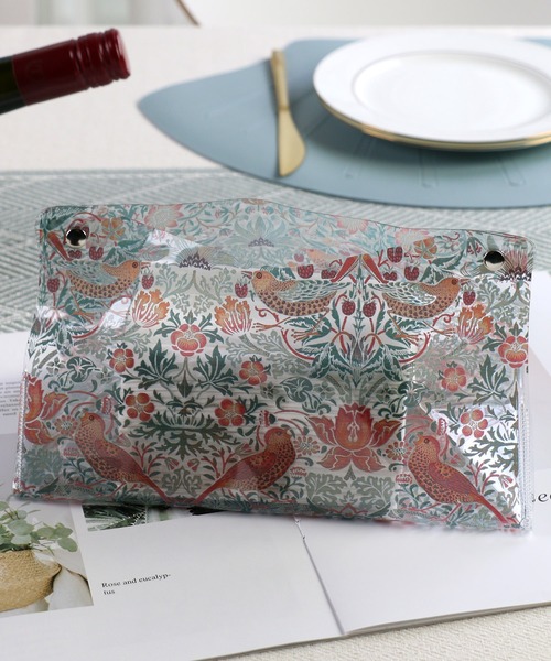 Jubilee（ジュビリー）の「PVCクリアティッシュケース ウィリアムモリス柄（インテリア雑貨・レディース・その他1/その他2/その他3/その他6/その他4/その他7/その他8/その他5・25cm）」の12枚目の写真