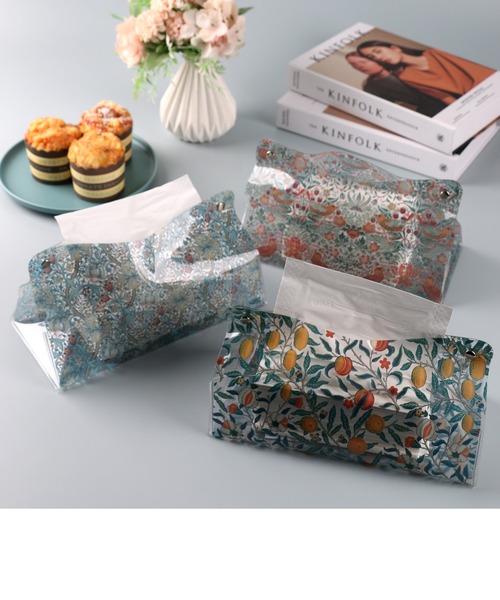 Jubilee（ジュビリー）の「PVCクリアティッシュケース ウィリアムモリス柄（インテリア雑貨・レディース・その他1/その他2/その他3/その他6/その他4/その他7/その他8/その他5・25cm）」の15枚目の写真