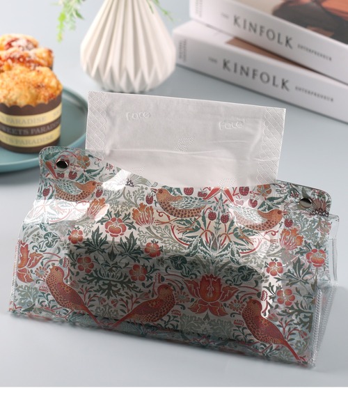 Jubilee（ジュビリー）の「PVCクリアティッシュケース ウィリアムモリス柄（インテリア雑貨・レディース・その他1/その他2/その他3/その他6/その他4/その他7/その他8/その他5・25cm）」の20枚目の写真