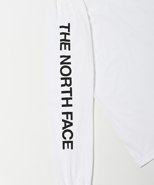 THE NORTH FACE（ザノースフェイス）の「THE NORTH FACE(ザ・ノース・フェイス) M LS TNF SLV HIT TEE ロンT（Tシャツ/カットソー・レディース・ホワイト・L/XL）」の13枚目の写真