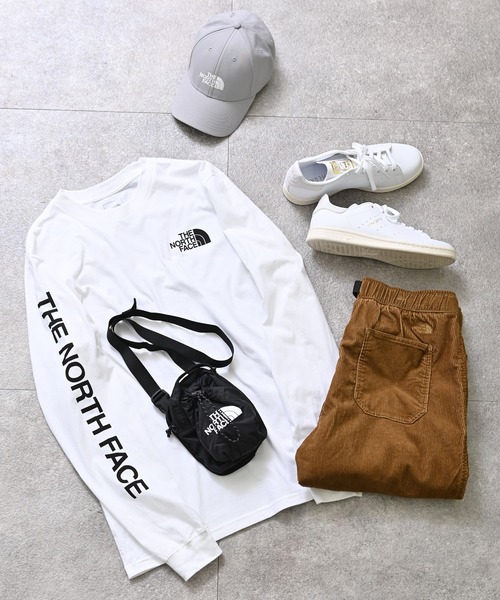 THE NORTH FACE（ザノースフェイス）の「THE NORTH FACE(ザ・ノース・フェイス) M LS TNF SLV HIT TEE ロンT（Tシャツ/カットソー・レディース・ホワイト・L/XL）」の16枚目の写真