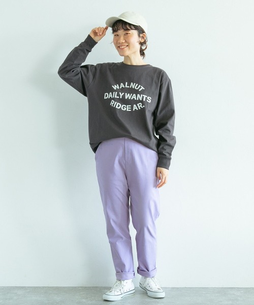 studio CLIP（スタディオクリップ）の「【WEB限定】誰でも美脚パンツ（その他パンツ・レディース・アイボリー/ブラック/ベージュ/グリーン/カーキ/ラベンダー・SMALL/MEDIUM/LARGE/X-LARGE/XX-LARGE/XXX-LARGE/PM/PL）」の20枚目の写真