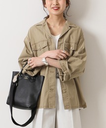 Spick & Span | リップストップアーミーシャツブルゾン(ミリタリージャケット)