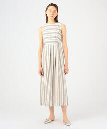 TOMORROWLAND  | エフェクトランダム ノースリーブワンピース(ワンピース)