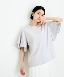 ADAM ET ROPE' | 【WEB限定】フレアスリーブカットプルオーバー(Tシャツ/カットソー)