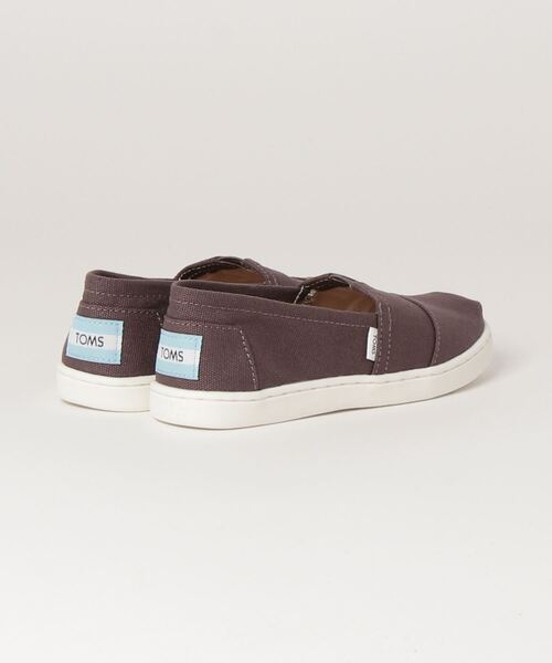 TOMS(トムス)の「グレイ キャンバス ユース アルパルガータ(スリッポン・キッズ・グレー・21.0cm/19.5cm/20.0cm/19.0cm/20.5cm/21.5cm/18.5cm/18.0cm)」の2枚目の写真