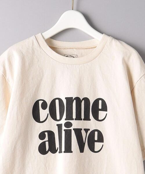 MIXTA(ミクスタ)の「<MIXTA(ミクスタ)>COME ALIVE Tシャツ O.WHITE(Tシャツ/カットソー・レディース・オフホワイト・S)」の8枚目の写真