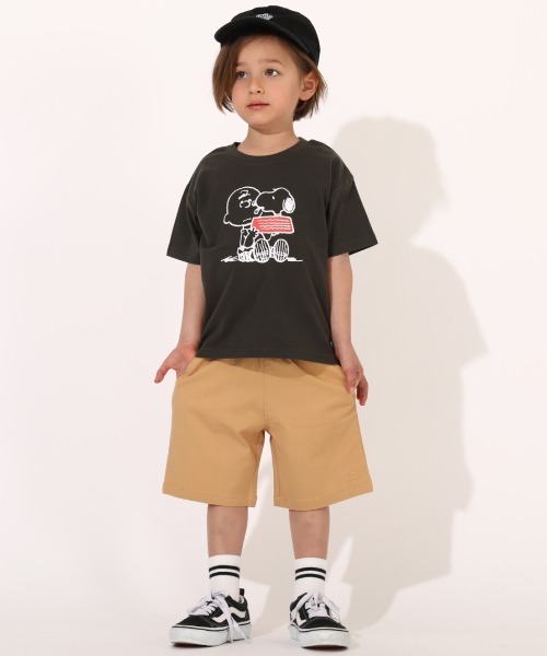 BABYDOLL(ベビードール)の「通販限定カラー/サイズあり ストレッチハーフパンツ 6237K(その他パンツ・キッズ・ブルー/ベビーピンク/イエロー/ブラック/グリーン/ブラウン/パープル/ベージュ・150cm/130cm/80cm/160cm/120cm/110cm/90cm/140cm/100cm)」の14枚目の写真