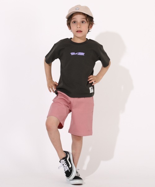 BABYDOLL(ベビードール)の「通販限定カラー/サイズあり ストレッチハーフパンツ 6237K(その他パンツ・キッズ・ブルー/ベビーピンク/イエロー/ブラック/グリーン/ブラウン/パープル/ベージュ・150cm/130cm/80cm/160cm/120cm/110cm/90cm/140cm/100cm)」の18枚目の写真