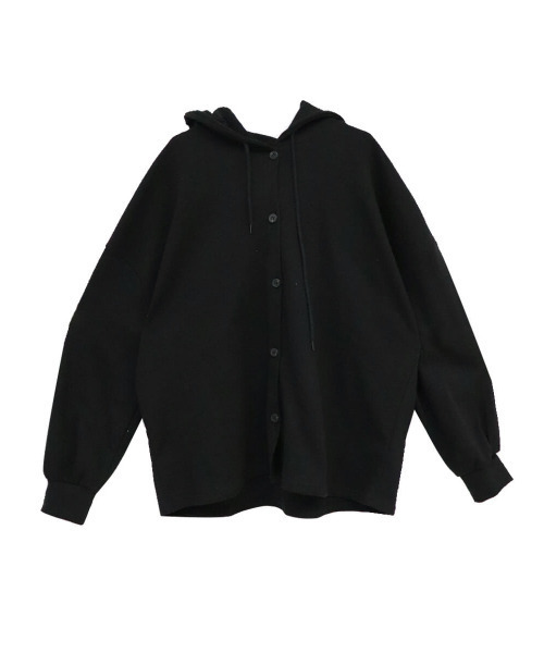 ISOOK（アイスー）の「Hooded sweat cardigan / フーデッドスウェット