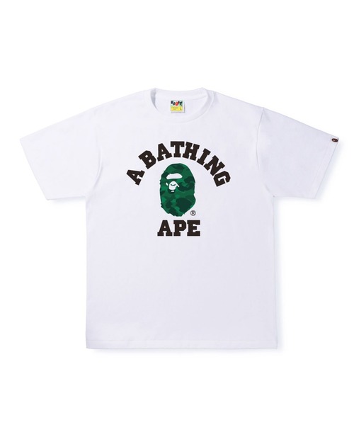 COLOR CAMO C COLLEGE TEE M（Tシャツ/カットソー）｜A BATHING APE