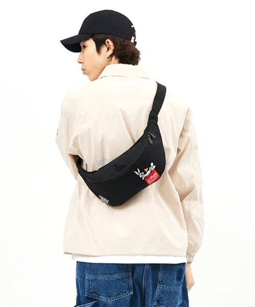 Manhattan Portage（マンハッタンポーテージ）の「Brooklyn Bridge Waist Bag / Looney Tunes（ボディバッグ/ウエストポーチ・メンズ・ブラック・X-SMALL）」の19枚目の写真