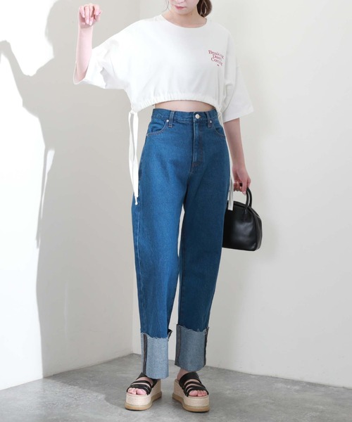 archives（アルシーヴ）の「ドロストＴ（Tシャツ/カットソー・レディース・オフホワイト/ブラック/ホワイト・MEDIUM）」の22枚目の写真