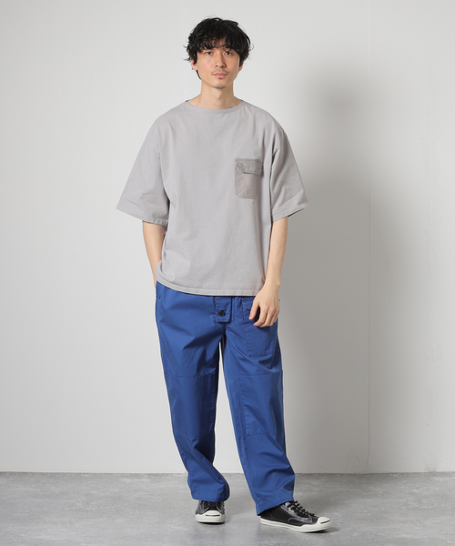 JOURNAL STANDARD J.S HOMESTEAD(ジャーナルスタンダードホームステッド)の「【j.s.homestead】COMMANDO POCKET Tシャツ(Tシャツ/カットソー・メンズ・グリーン系その他/スミクロ/コバルトブルー/グレー/モカ/ライトホワイト・MEDIUM/LARGE)」の7枚目の写真
