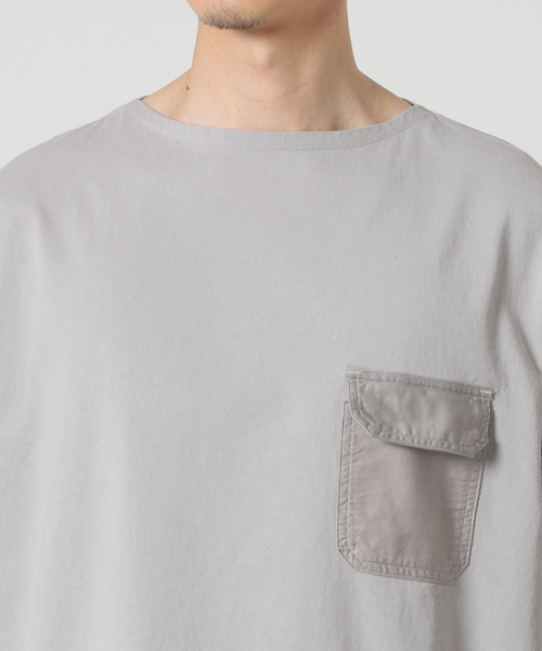 JOURNAL STANDARD J.S HOMESTEAD(ジャーナルスタンダードホームステッド)の「【j.s.homestead】COMMANDO POCKET Tシャツ(Tシャツ/カットソー・メンズ・グリーン系その他/スミクロ/コバルトブルー/グレー/モカ/ライトホワイト・MEDIUM/LARGE)」の11枚目の写真