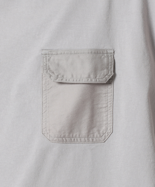 JOURNAL STANDARD J.S HOMESTEAD(ジャーナルスタンダードホームステッド)の「【j.s.homestead】COMMANDO POCKET Tシャツ(Tシャツ/カットソー・メンズ・グリーン系その他/スミクロ/コバルトブルー/グレー/モカ/ライトホワイト・MEDIUM/LARGE)」の15枚目の写真