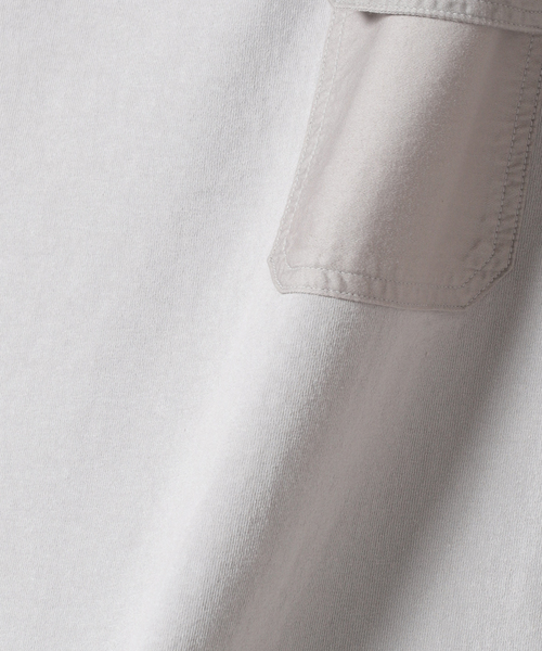 JOURNAL STANDARD J.S HOMESTEAD(ジャーナルスタンダードホームステッド)の「【j.s.homestead】COMMANDO POCKET Tシャツ(Tシャツ/カットソー・メンズ・グリーン系その他/スミクロ/コバルトブルー/グレー/モカ/ライトホワイト・MEDIUM/LARGE)」の21枚目の写真