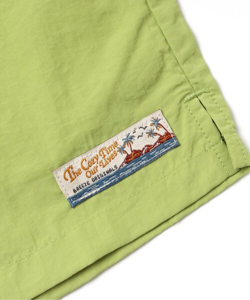 BREEZE（ブリーズ）の「水陸両用アクティブパンツ 4分丈_撥水加工（その他パンツ・キッズ・ブラック/ベージュ/レインボー/カーキ/サックスブルー/ライム/エメラルド/ブルー/ピンク/オレンジ・100/110/120/130/140/90/150）」の22枚目の写真