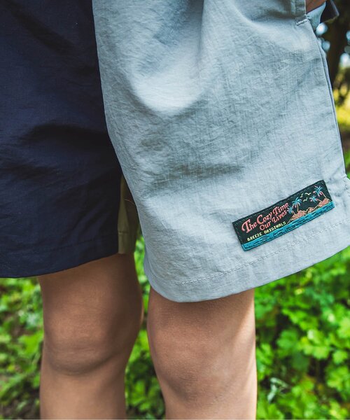 BREEZE（ブリーズ）の「水陸両用アクティブパンツ 4分丈_撥水加工（その他パンツ・キッズ・ブラック/ベージュ/レインボー/カーキ/サックスブルー/ライム/エメラルド/ブルー/ピンク/オレンジ・100/110/120/130/140/90/150）」の20枚目の写真