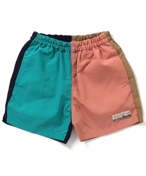 BREEZE（ブリーズ）の「水陸両用アクティブパンツ 4分丈_撥水加工（その他パンツ・キッズ・ブラック/ベージュ/レインボー/カーキ/サックスブルー/ライム/エメラルド/ブルー/ピンク/オレンジ・100/110/120/130/140/90/150）」の11枚目の写真