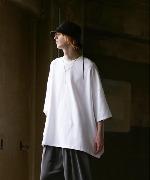 ln fortis（ロンフォルティス）の「ln fortis - モンスターサイズヘビーウエイトTシャツ（Tシャツ/カットソー・メンズ・ホワイト/ブラック・FREE）」の14枚目の写真