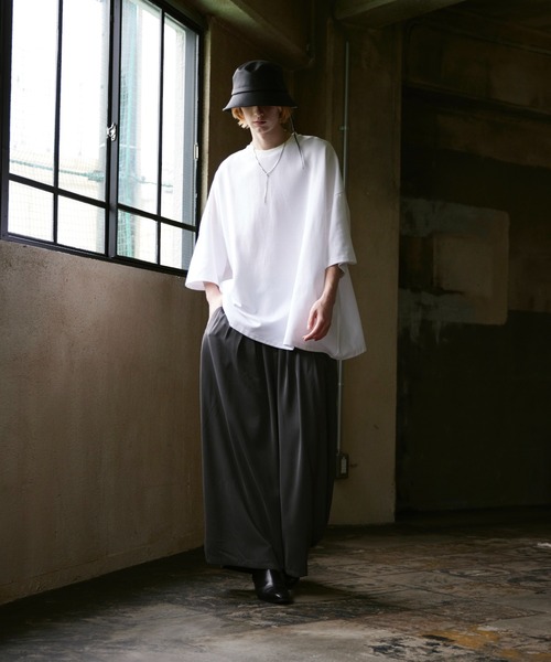 ln fortis（ロンフォルティス）の「ln fortis - モンスターサイズヘビーウエイトTシャツ（Tシャツ/カットソー・メンズ・ホワイト/ブラック・FREE）」の9枚目の写真