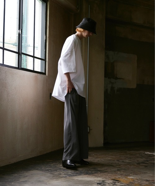 ln fortis（ロンフォルティス）の「ln fortis - モンスターサイズヘビーウエイトTシャツ（Tシャツ/カットソー・メンズ・ホワイト/ブラック・FREE）」の10枚目の写真