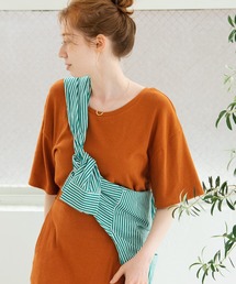 Crisp | スラッシュネックTシャツ(Tシャツ/カットソー)