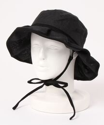 Samansa Mos2 | リボンテープ付プリーツハット(ハット)