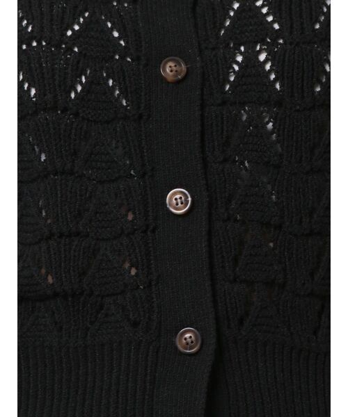 EMODA（エモダ）の「ワイドカラーポロニット（ニット/セーター・レディース・ホワイト/ブラック/イエロー・FREE）」の22枚目の写真