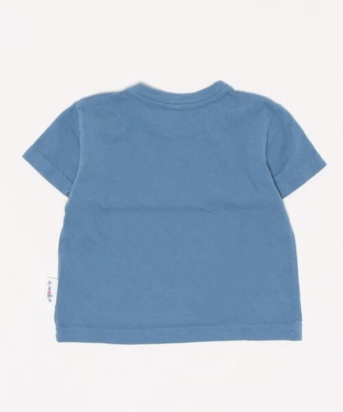 JIPPON（ジポン）の「セットインワイドＴシャツ（80～140cm）（Tシャツ/カットソー・キッズ・ミント/オフホワイト/ピンク/ラベンダー/ブルー/チャコール/ライトブルー/ホワイト系その他/オレンジ/モカ/ライトグリーン・80/90/95/100/110/120/130/140）」の12枚目の写真