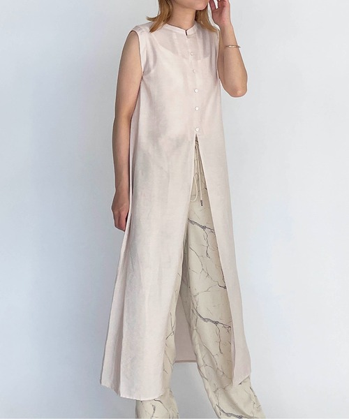 PICCIN（ピッチン）の「前後2WAYワンピース（ワンピース・レディース・ブラック/ベージュ/レンガ・M/L）」の5枚目の写真