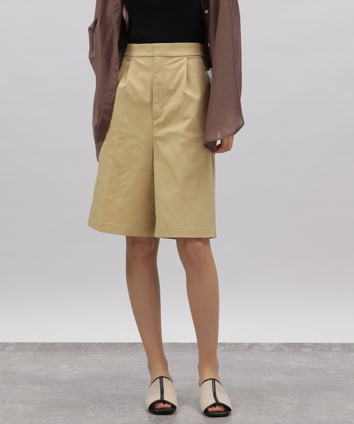 LAKOLE（ラコレ）の「ポリエステルツイルタックドショーツ / 343105（その他パンツ・レディース・ブラック/ブラウン/ベージュ・SMALL/MEDIUM）」の21枚目の写真