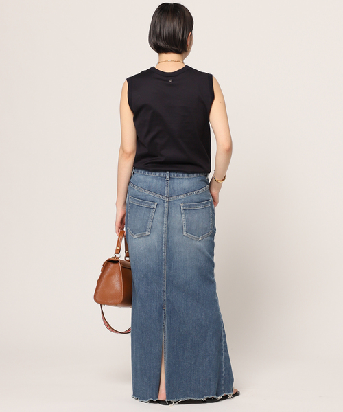 AP STUDIO（エーピーストゥディオ）の「《追加》スリットデニムスカート（デニムスカート・レディース・ブルー系その他・36/38/34）」の16枚目の写真