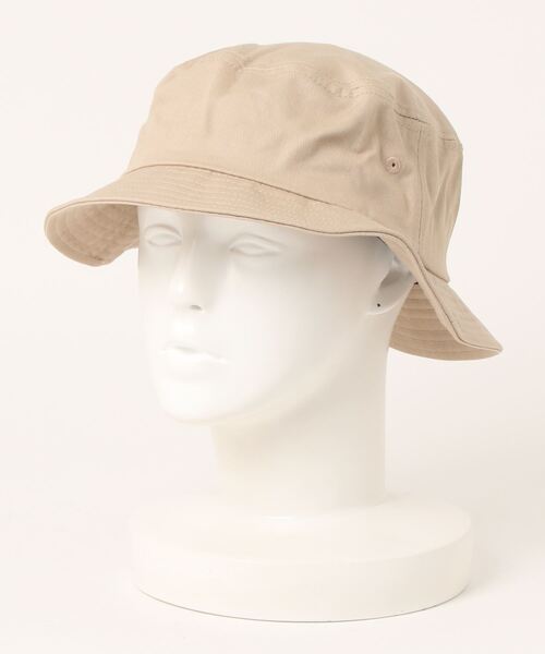 FRUIT OF THE LOOM（フルーツオブザルーム）の「FRUIT OF THE LOOM　Bucket Hat Twill（ハット・レディース・ホワイト/ブラック/ベージュ・FREE）」の2枚目の写真