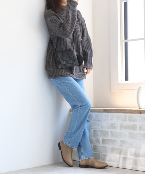 VIVIAN(ヴィヴィアン)の「軽量ソール&ローヒールサイドビット付きショートブーツ(ブーツ・レディース・ブラック/ダークブラウン/ベージュ/ブラック系その他3・LL/S/M/L)」の12枚目の写真