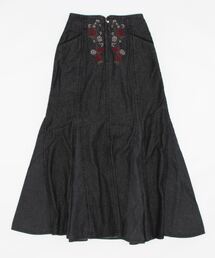 axes femme | 刺繍入デニムマーメイドＳＫ(スカート)