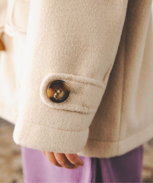 apres les cours(アプレレクール)の「ダッフルコート(ダッフルコート・キッズ・ミント/キナリ/パープル・130/140/80/90/100/110/120)」の10枚目の写真