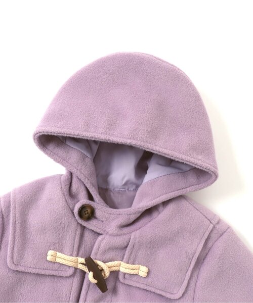 apres les cours(アプレレクール)の「ダッフルコート(ダッフルコート・キッズ・ミント/キナリ/パープル・130/140/80/90/100/110/120)」の11枚目の写真