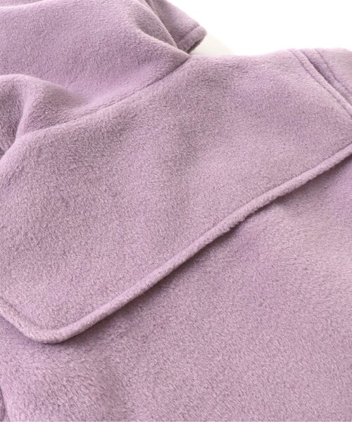 apres les cours(アプレレクール)の「ダッフルコート(ダッフルコート・キッズ・ミント/キナリ/パープル・130/140/80/90/100/110/120)」の13枚目の写真