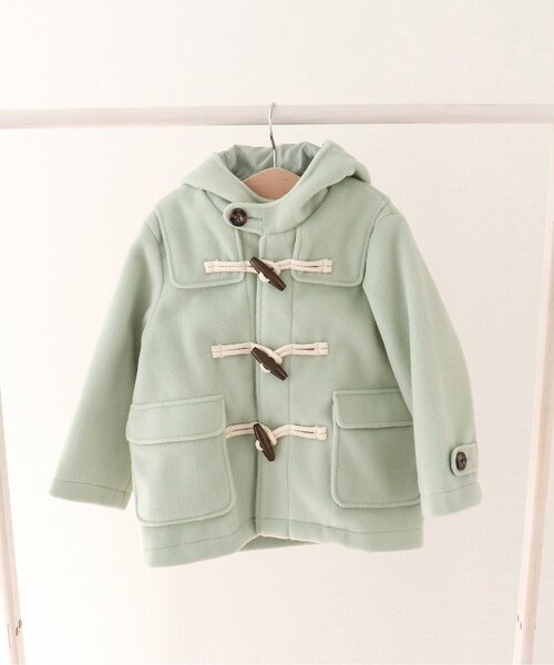 apres les cours(アプレレクール)の「ダッフルコート(ダッフルコート・キッズ・ミント/キナリ/パープル・130/140/80/90/100/110/120)」の20枚目の写真