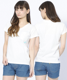 X-girl | POCKET S/S V-NECK TEE(Tシャツ/カットソー)