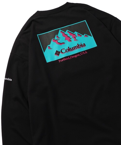 FREAK'S STORE（フリークスストア）の「WEB限定 Columbia/コロンビア インペリアルパーク バックプリント ロングスリーブTシャツ/ロンT/PM0555（Tシャツ/カットソー・メンズ・ホワイト/ブラック/ベージュ/ネイビー/グリーン/ホワイト系その他/ブラック系その他/ベージュ系その他/グリーン系その他/ネイビー系・SMALL/MEDIUM/LARGE/X-LARGE）」の4枚目の写真